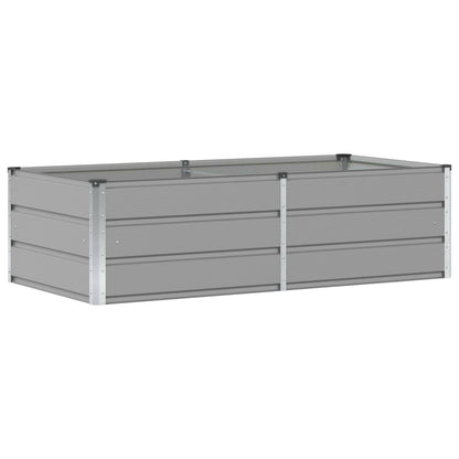 Jardinera Gris Claro 160 X 80 X 45 Cm Acero_0