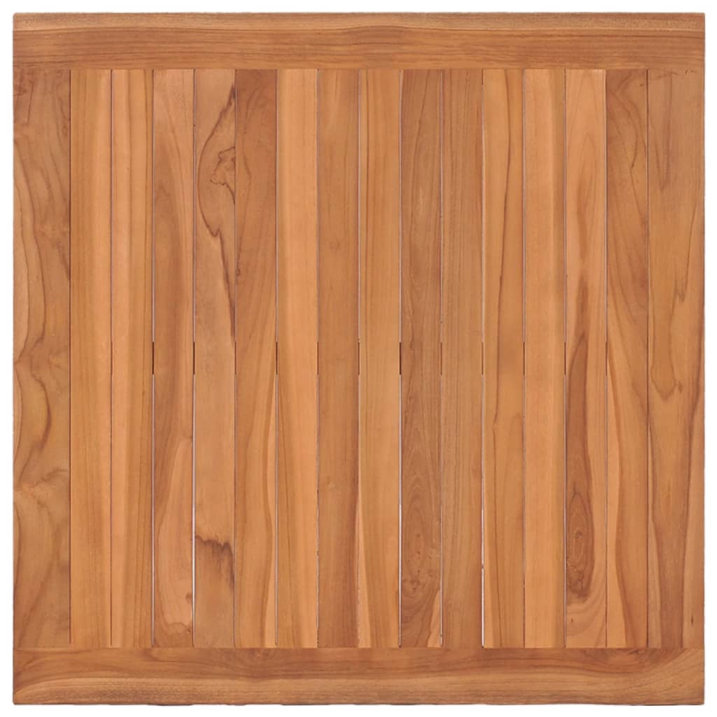 Mesa Batavia De Madera Maciza De Teca 85x85x75 Cm_2