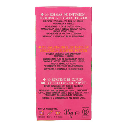 Infusão Flower Power Bio Cupper 20 saquetas