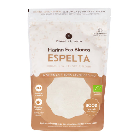 Farinha de Espelta Branca Planeta Huerto Eco 800 g