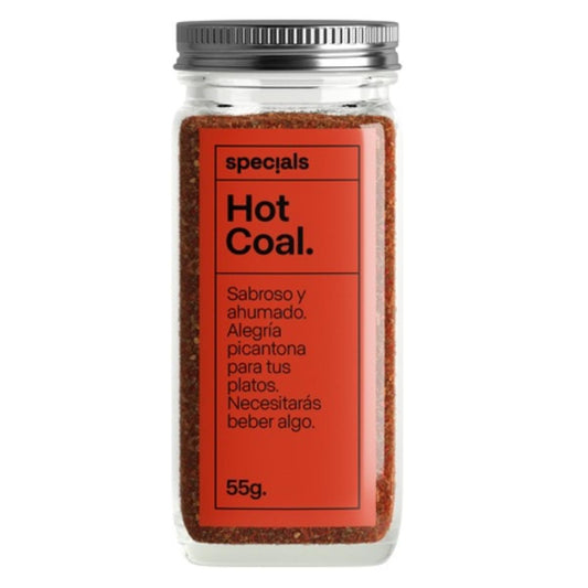Especiais de Carvão Quente BIO 55g.