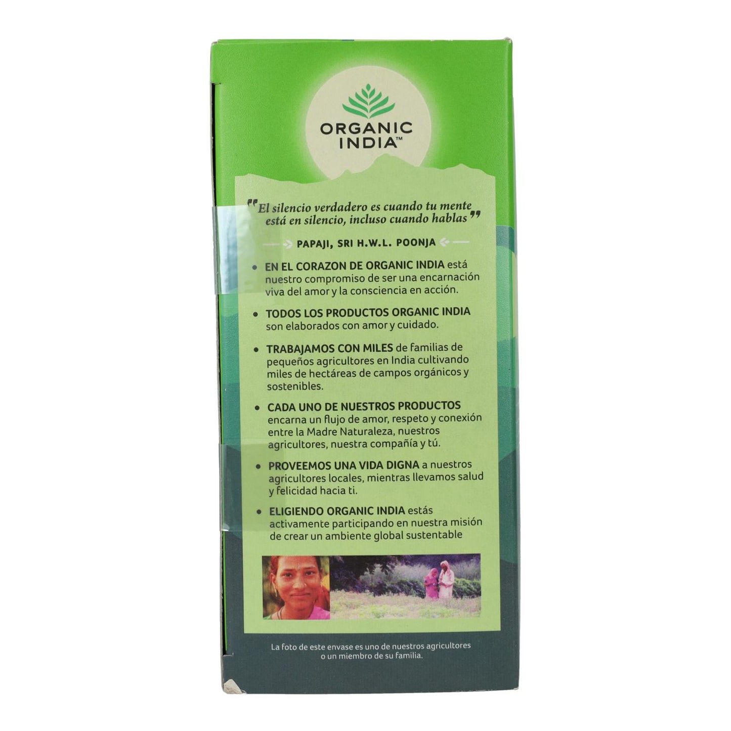 Tulsi Original Orgânico Índia 25 saquetas