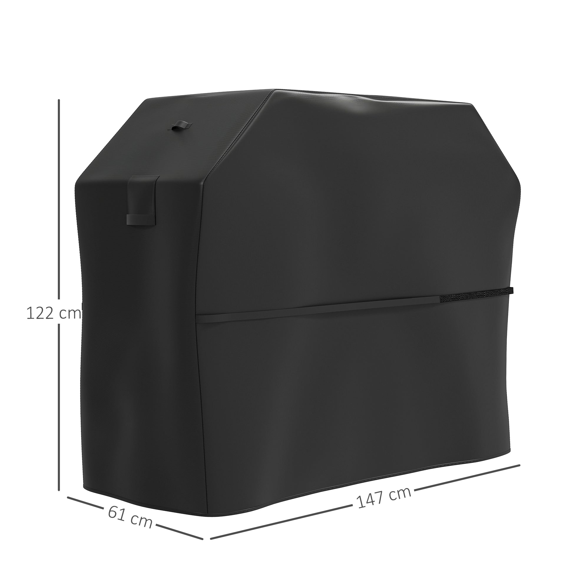 Outsunny Funda Para Barbacoa Exterior Impermeable Con Cierres De Velcro_2