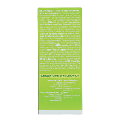 Desodorizante Cítrico Weleda 100 ml