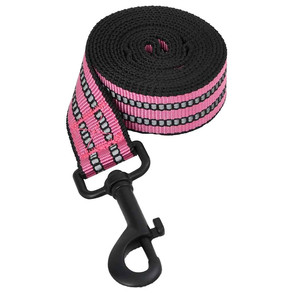 Arnés Para Perros Con Correa Y Collar Ajustable Rosa L_5