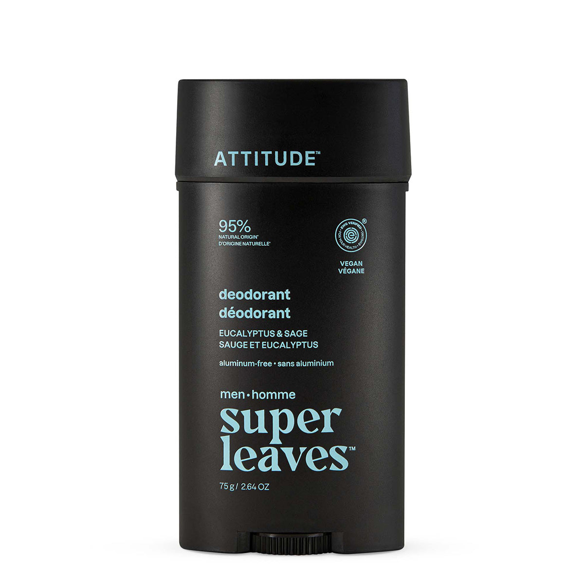 Desodorizante Super Leaves Men Eucalipto e Sálvia 75 g