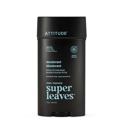 Desodorizante Super Leaves Men Eucalipto e Sálvia 75 g