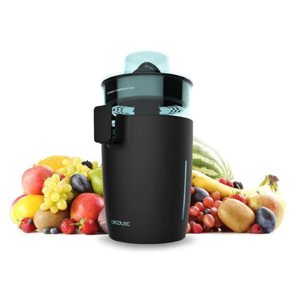 Cecotec Exprimidor De Naranjas Electrico De Torre Zitrus Toweradjust Easy Black 800 Inox. 800w, Filtro Pulpa Ajustable,_1