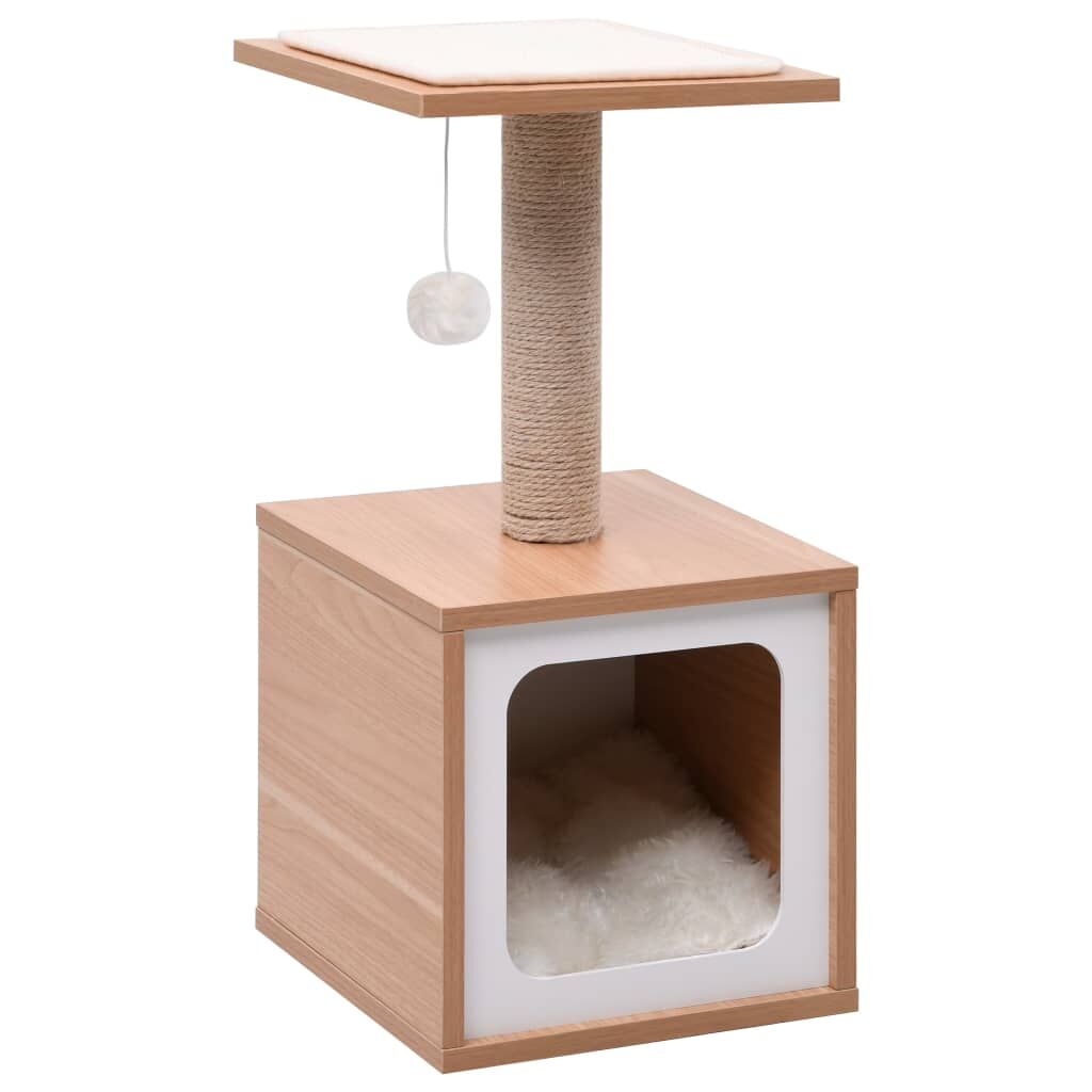 Vidaxl Rascador Para Gatos Con Alfombra Rascadora De Sisal 62 Cm_0