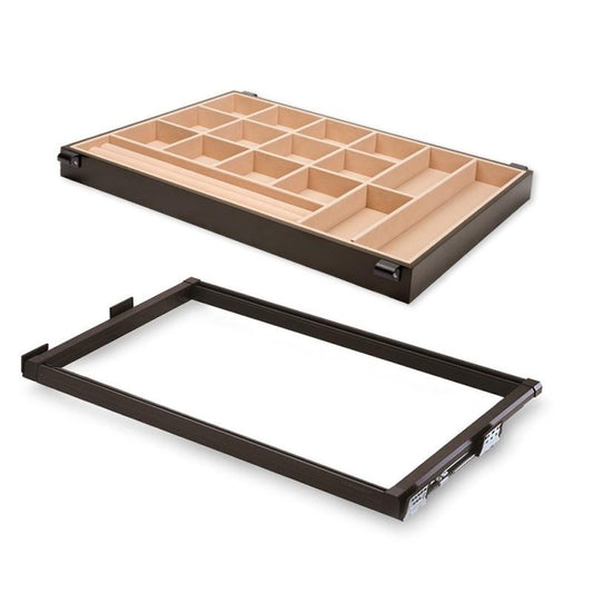 Kit Porta-joias e Moldura Guia Emuca, ajustável