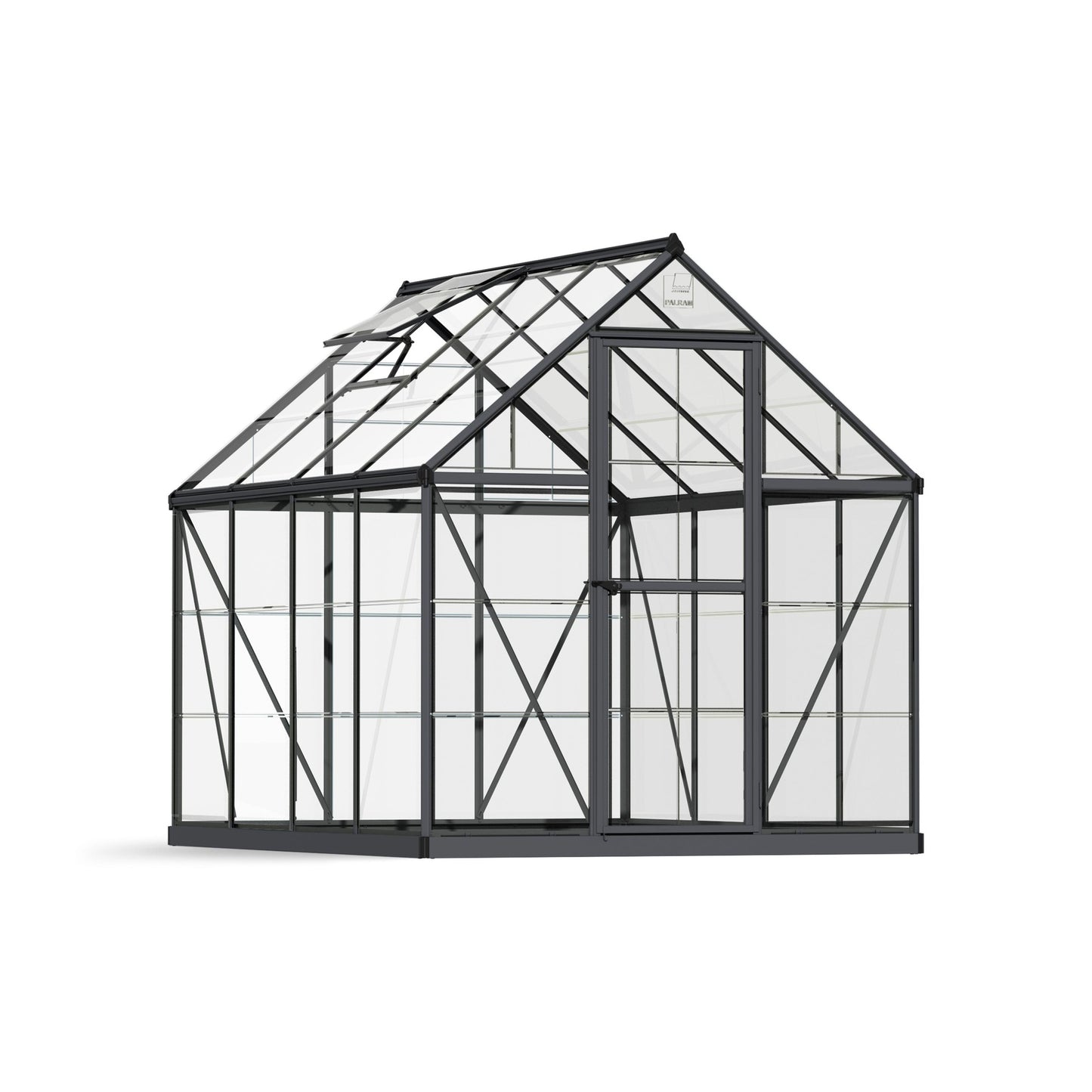 Estufa Harmony 247x185x208 cm cinzento 