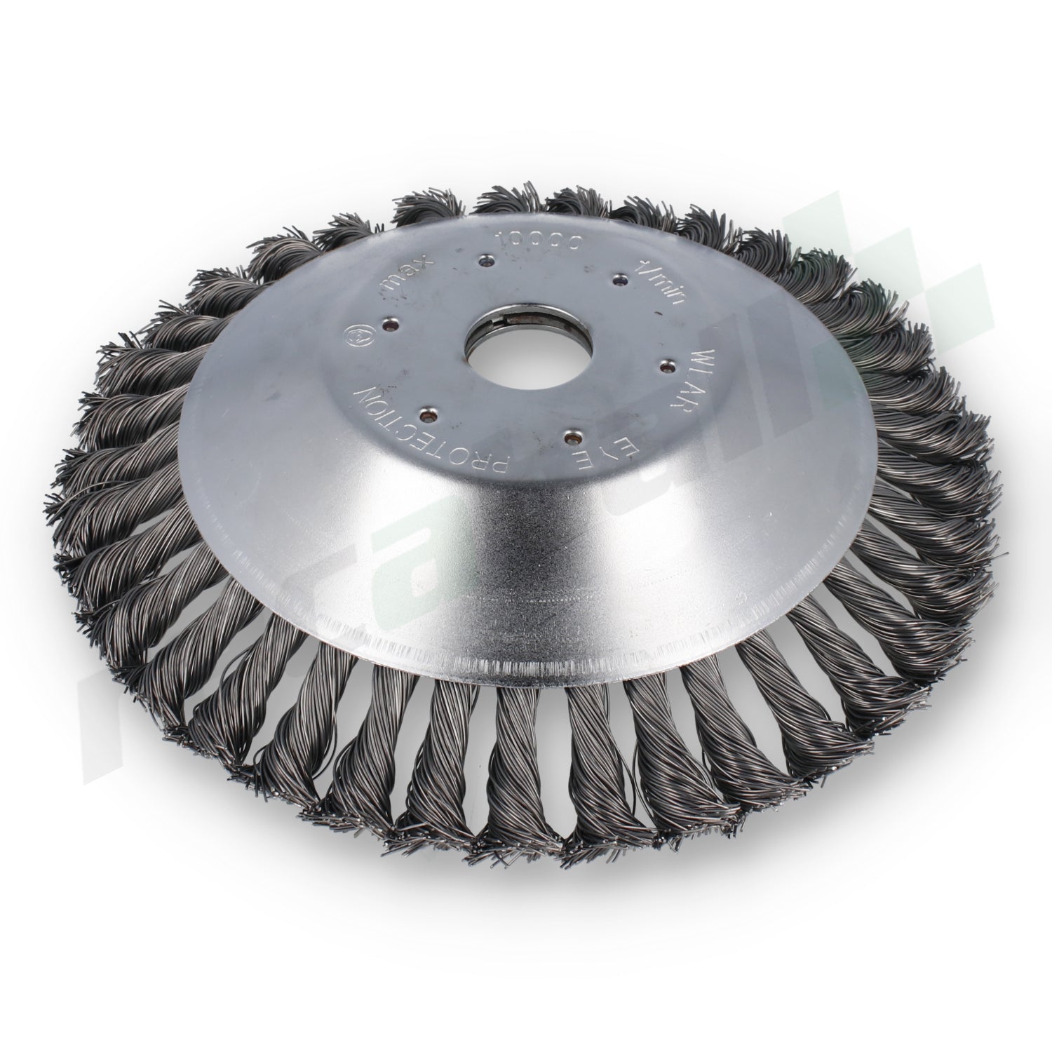 Garland - 7199000097 Cabezal Desbrozadora Cepillo De Puas De Acero Para Uso En Desbrozador_1