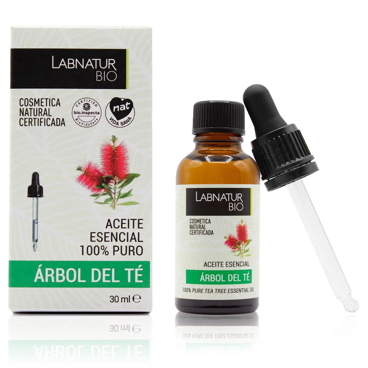 Aceite de Árbol Del Té 100% Puro | Antibacteriano Natural | Purificante Piel y Cuero Cabelludo | Uso Facial y Capilar_0