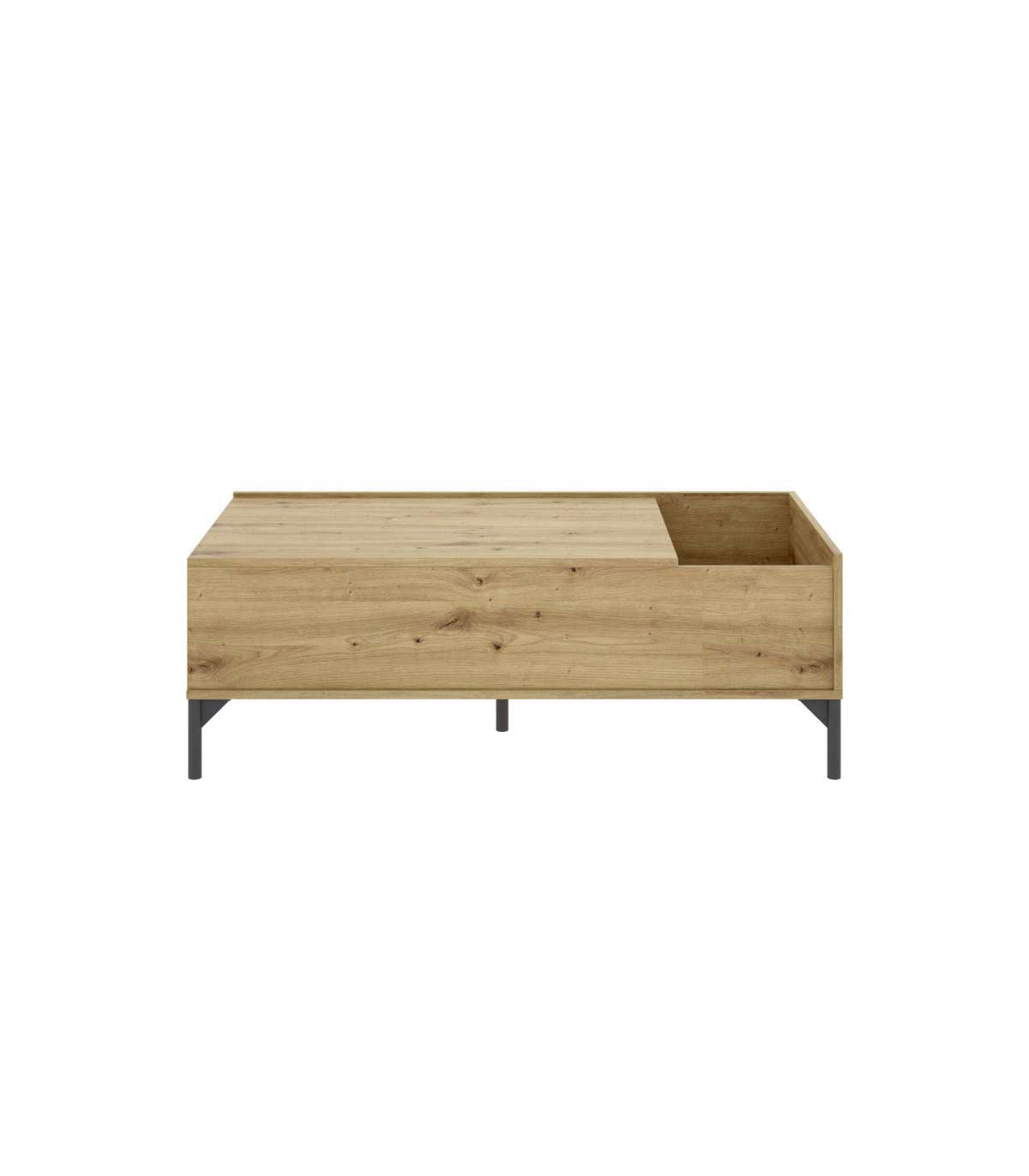 Mesa De Centro Elevable Cazalilla En Nordic, 41 Cm(alto)99 Cm(ancho)60 Cm(largo)_2