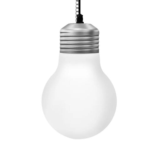 Lumia Pe-Abs Lâmpada Bulbo Branco 20 x 20 x 34 cm Ldk Jardim