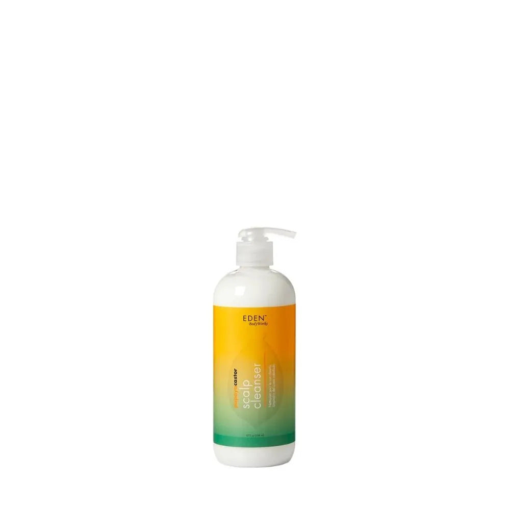 Limpiador De Cuero Cabelludo Papaya Y Aceite De Ricino Eden Bodyworks 354ml_0