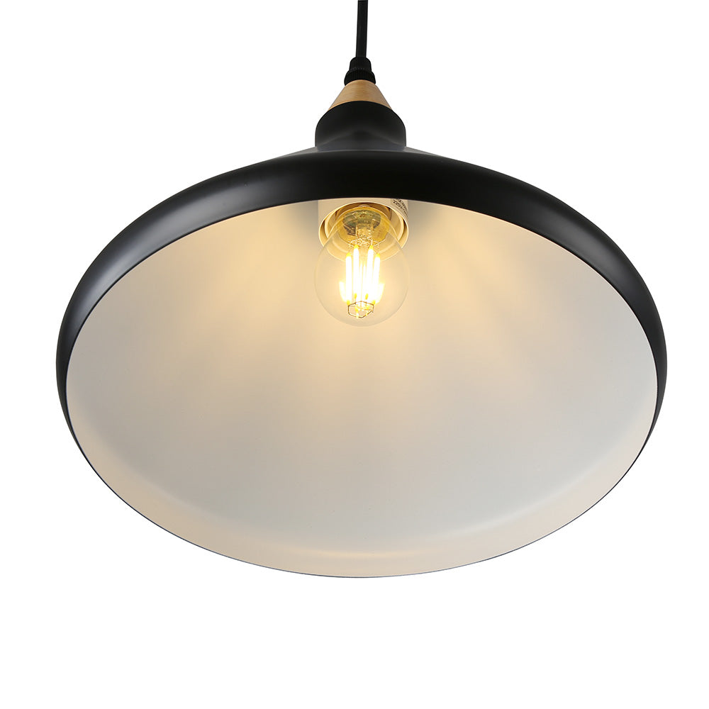 Lámpara Colgante Arik, Negro, E27_3