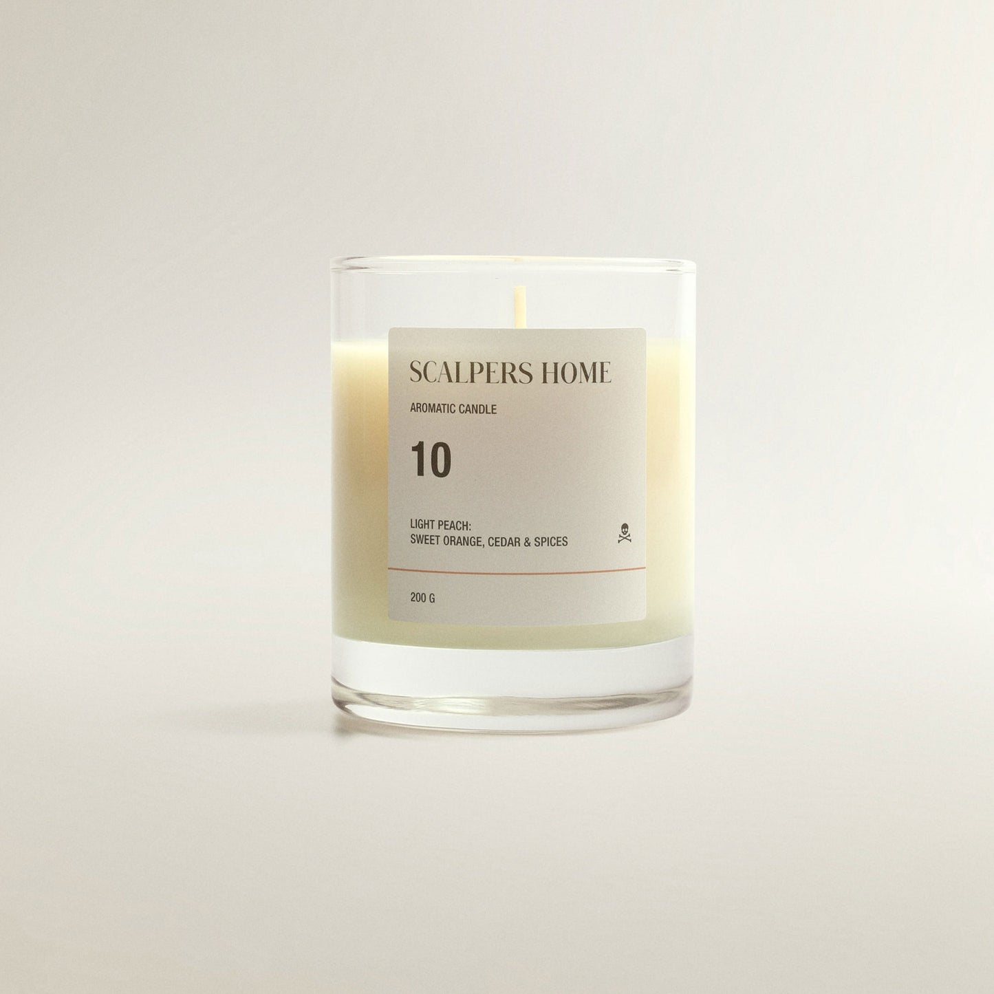 Vela Aromática 200gr Light Peach Scalpers_2