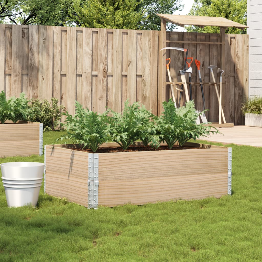 Jardinera De Madera Maciza De Pino 120x80 Cm_1