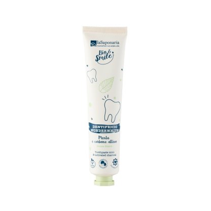 La Saponaria WonderWhite Mint &amp; Charcoal Dentífrico 75ml