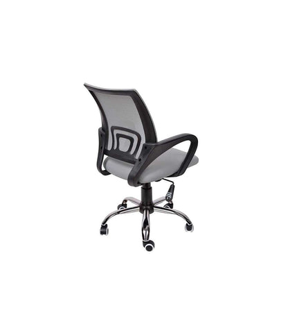 Sillón Despacho Giratorio Elevable Acabado Gris, 57 Cm(ancho) 88/98 Cm(altura) 63 Cm(fondo)_2