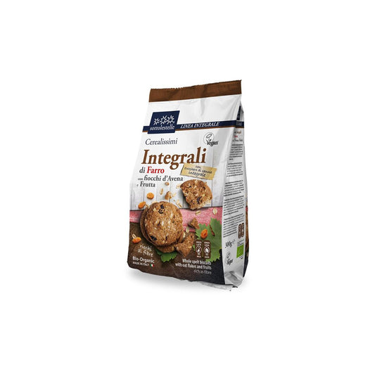 Bolacha integral de aveia com fruta e espelta Sotto 300g