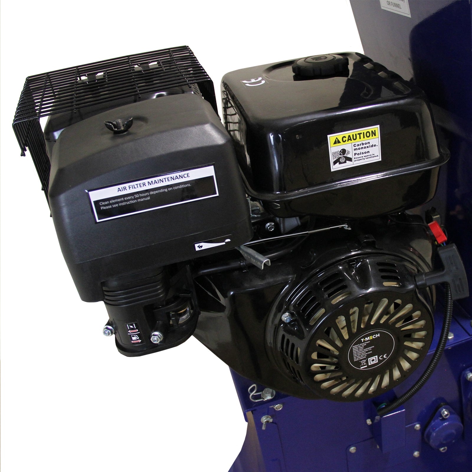 Cortadora De Troncos 5t Y Astilladora De Madera 15hp Trituradora De Madera 2000w Motor Hidráulico 3l_4