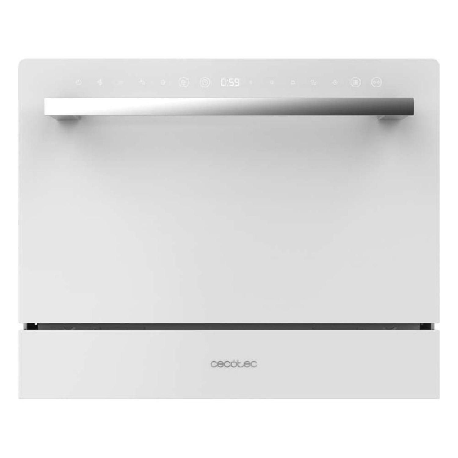 Cecotec Lavavajillas 6 Cubiertos Bolero Aguazero 2400 White Glass_1