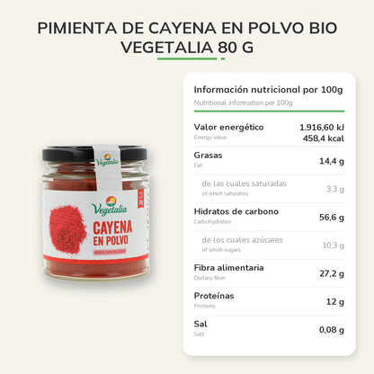 Información nutricional