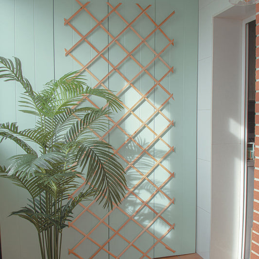 Celosía Extensible De Madera - Decoración Para Interiores 1x2 M / Multicolor_0
