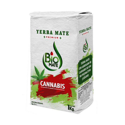 Yerba Mate Premium Con Cannabis 1kg Biomate_0