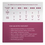 Copo menstrual MYLILY tamanho S. ø 42 mm, C 58 mm, 25 ml tamanho M2