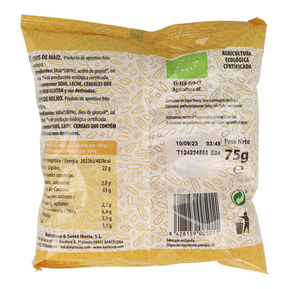 Chips de milho biológico, Natursoy