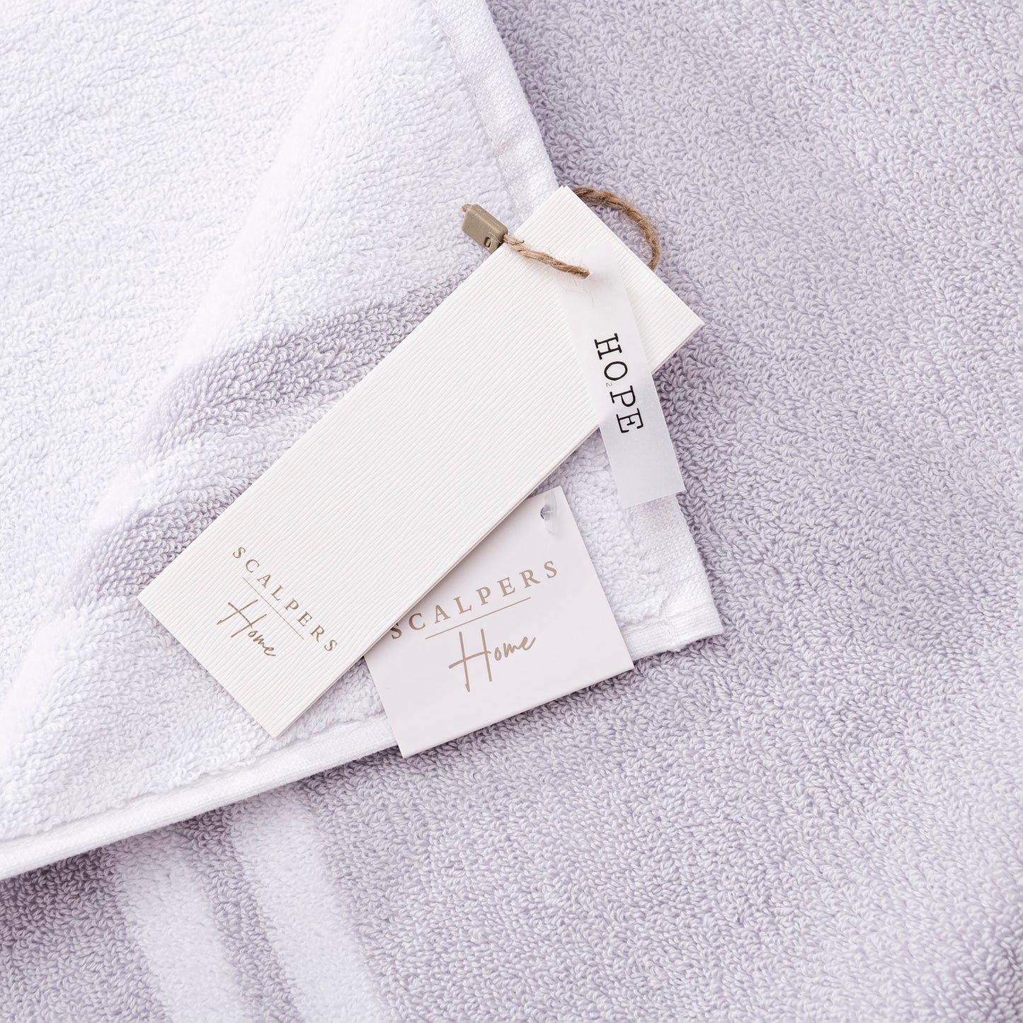 Alfombrilla De Baño 50x80cm En Algodón Blanco Con Rayas Scalpers Home