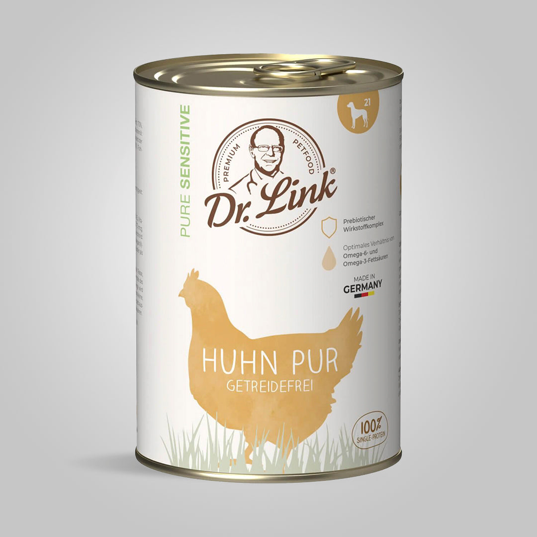 Lata De Comida Cocinada Para Perro - Pollo 100% Natural_0