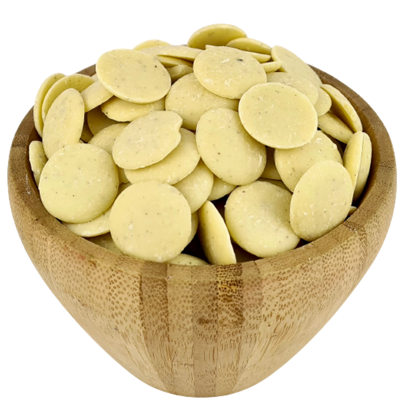Chocolate Blanco Ecológico Granel Pistoles 10 Kg_0
