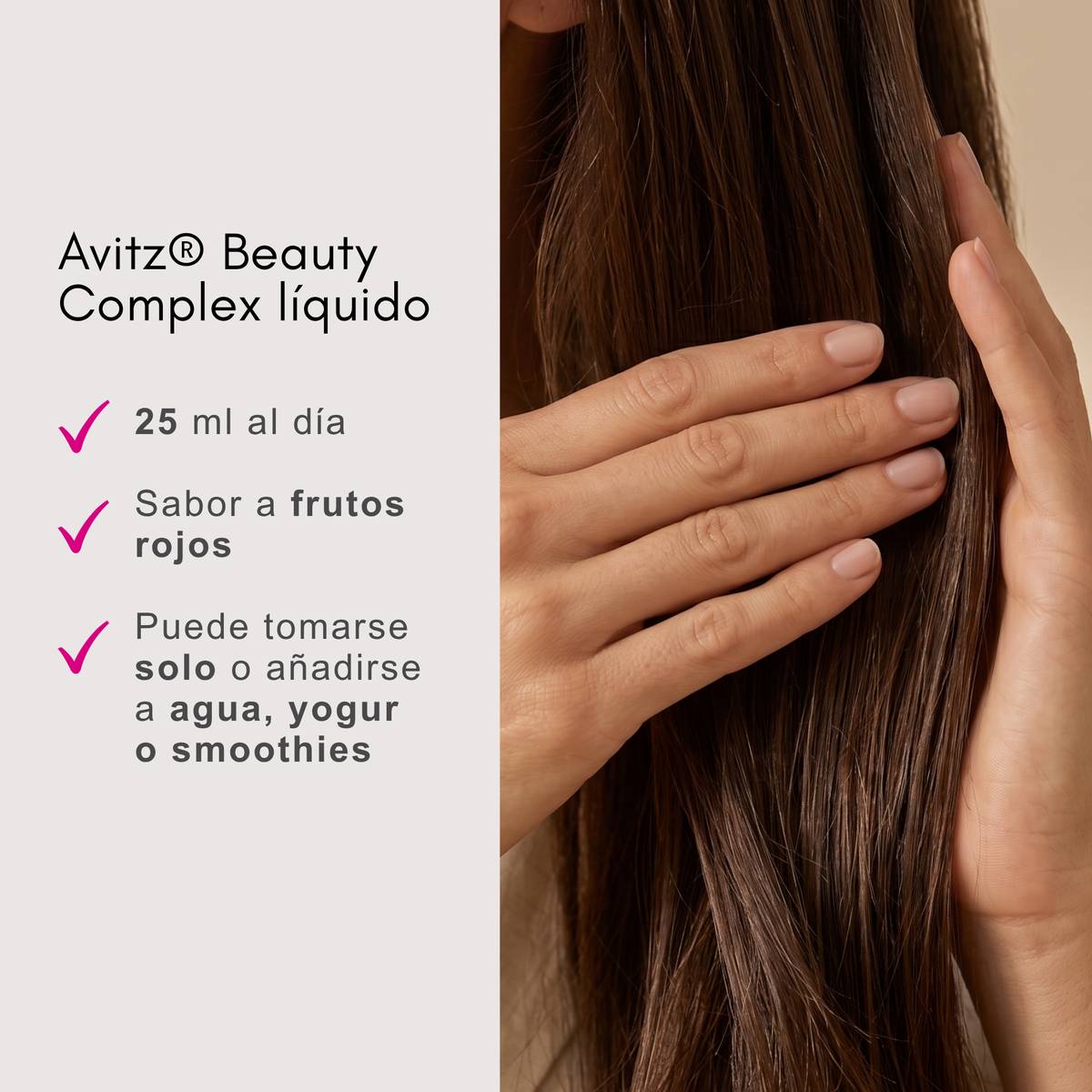 Colágeno Marino Avitz 10.000 mg Líquido 500 ml con Ácido Hialurónico, Biotina y Vitamina C – Beauty Complex_4