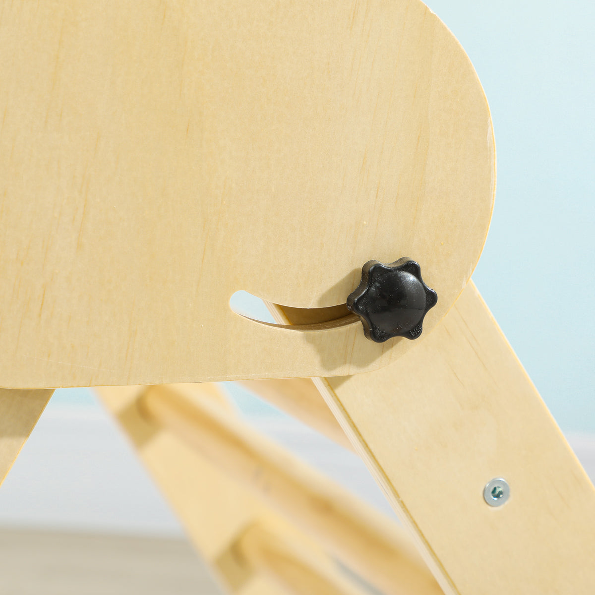 Escalador Para Niños Aiyaplay Tablero Multicapa De Pino Madera Natural 82x66x71 Cm_3