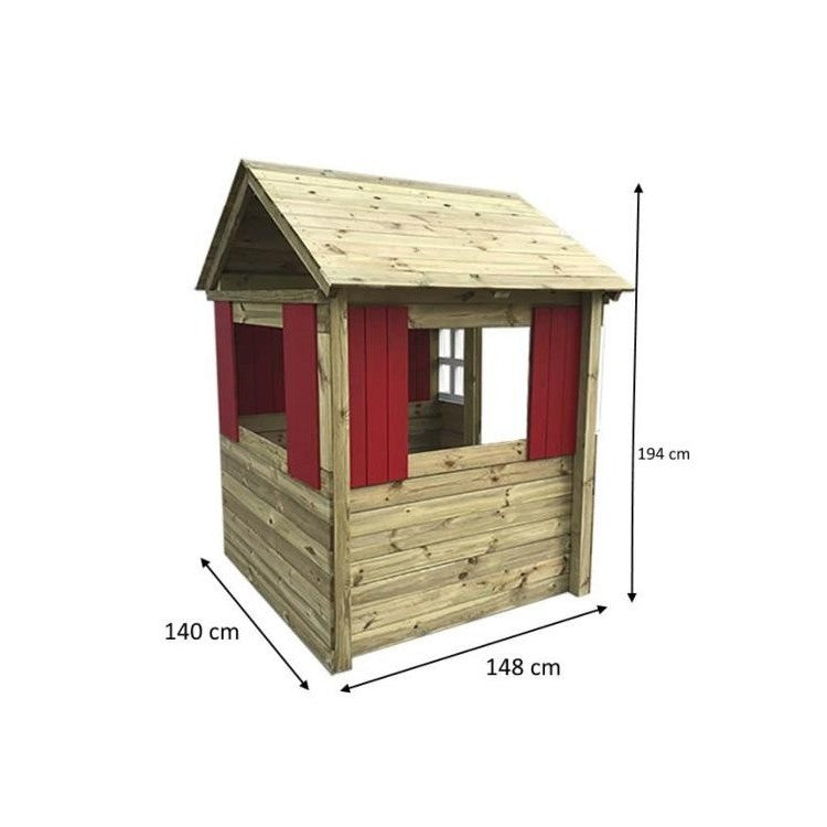Casita De Madera Masgames School Paint._2