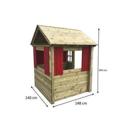 Casita De Madera Masgames School Paint._2