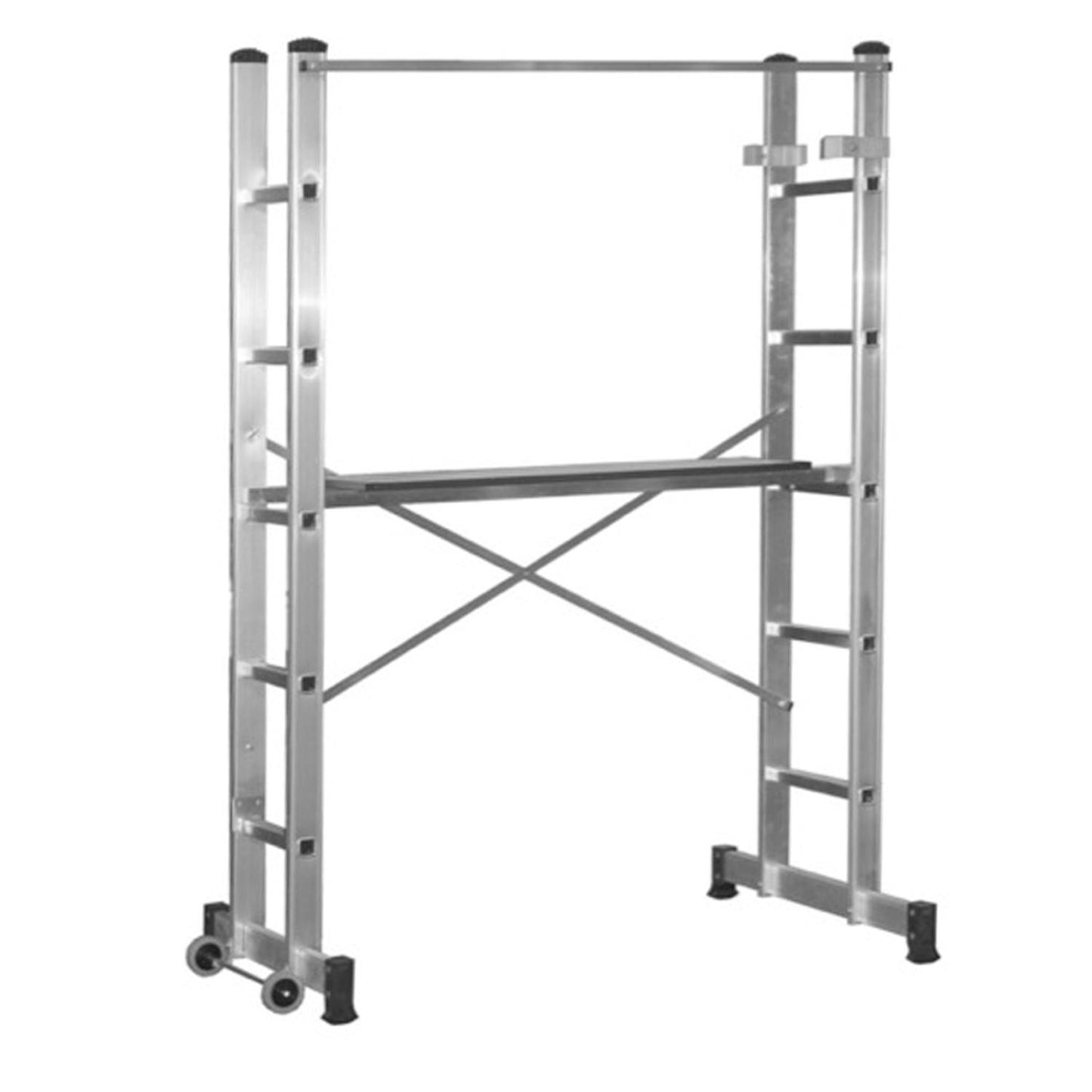 Andamio Aluminio Móvil Altura Máxima 3 Metros.  Escalera Doble, Escalera Tijera, Escalera Profesional, Escalera Telescopica,_0