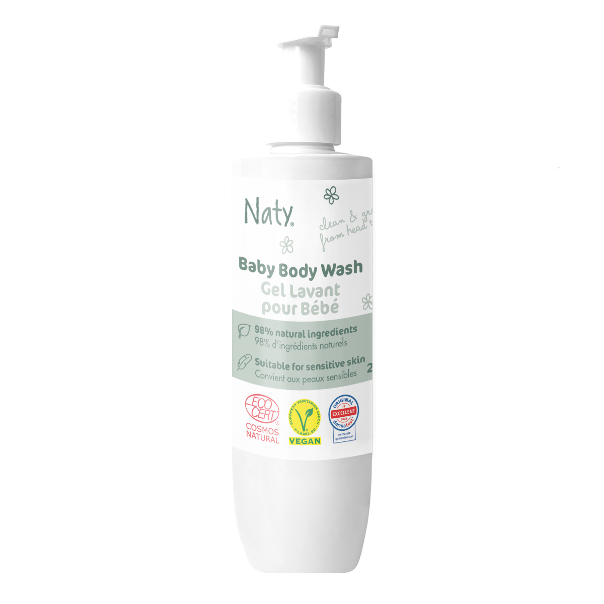 Naty 0m+ Gel de Banho para Bebé 200 ml