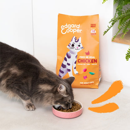 Edgard &amp; Cooper Fresh Free Range Chicken Cat Food 4 kg