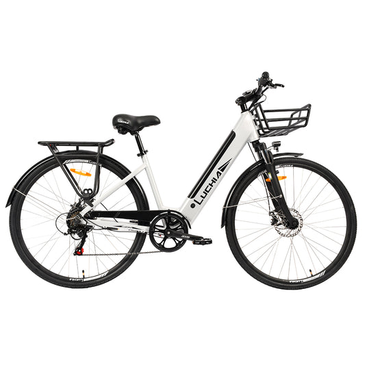 Arturo 250w 36v 10ah (360wh) Bicicleta Eléctrica De Paseo - Rueda 29 Color Blanco_0
