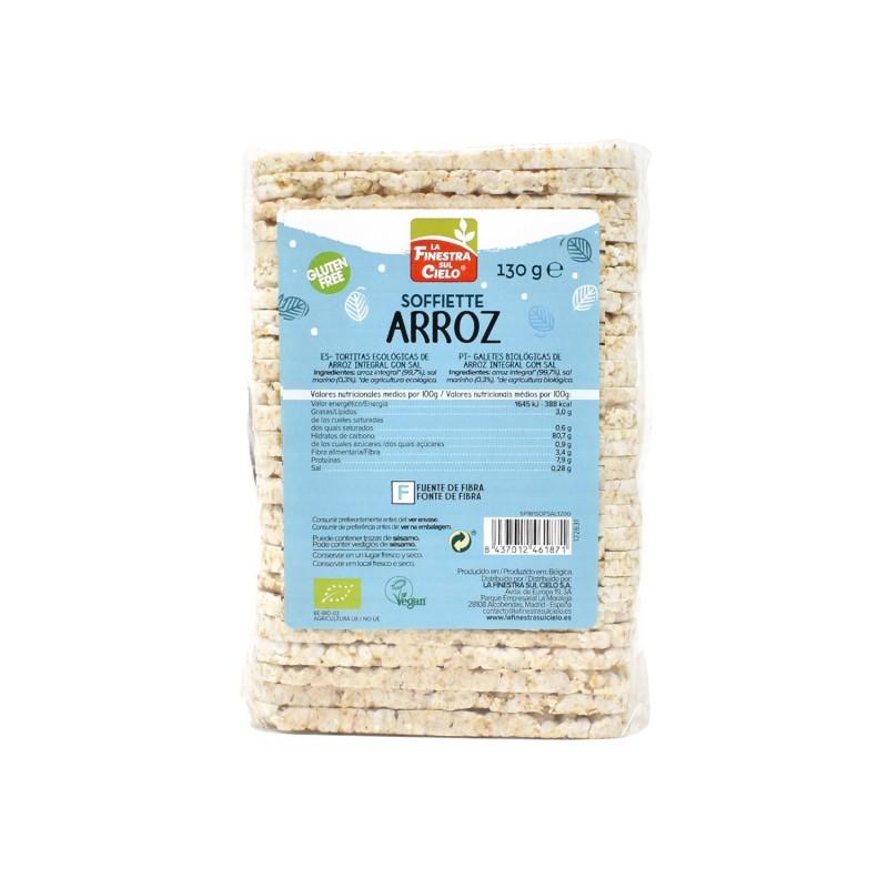 Bolinhos de Arroz Salgado La Finestra Sul Cielo 130 g