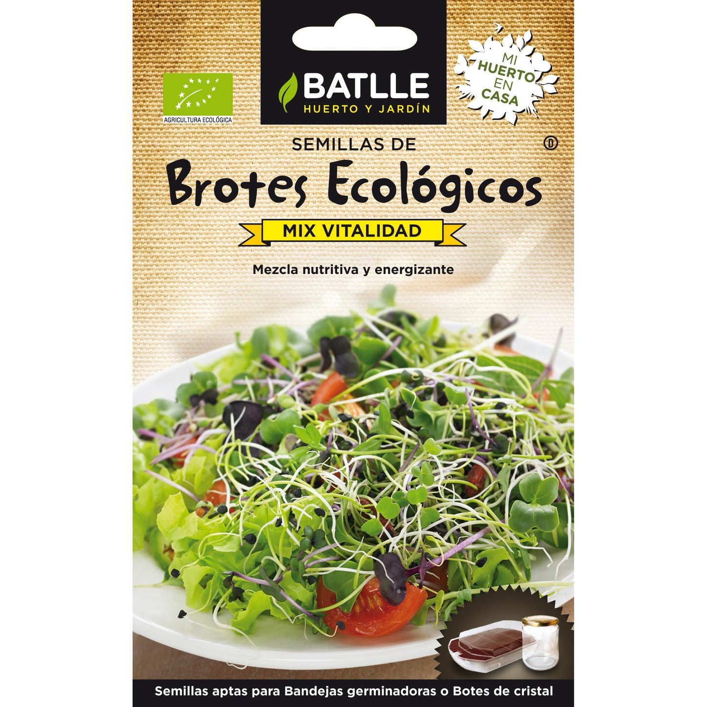 Batlle Organic Vitality Mix Sementes para Brotos