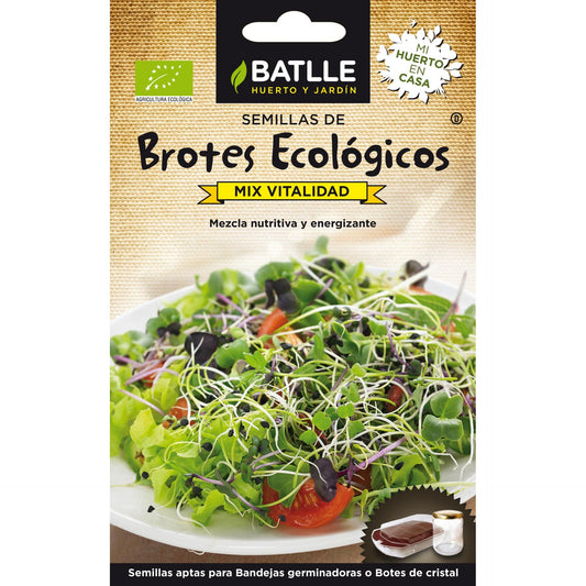 Sementes de rebentos biológicos Batlle Vitality Mix