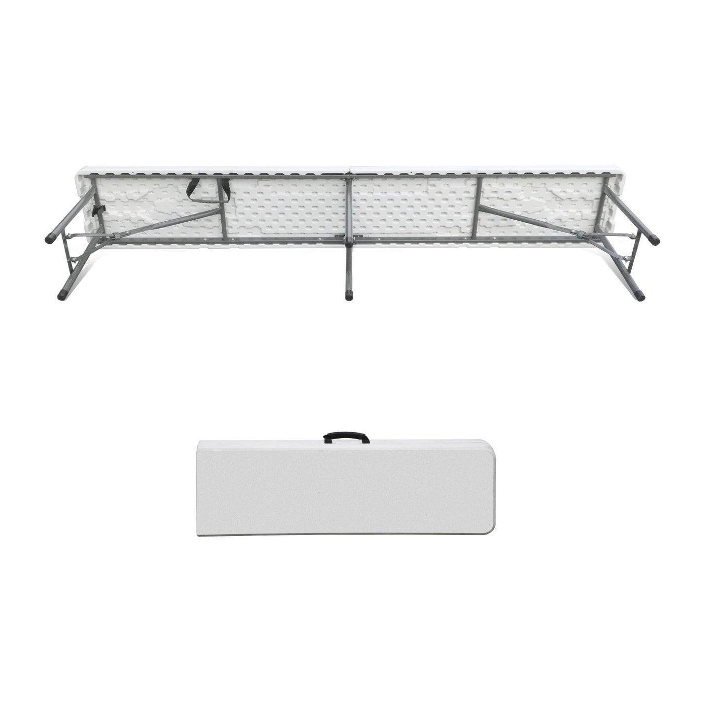 Conjunto Plegable Mesa Con 2 Bancos De 180cm Catering 7house_3