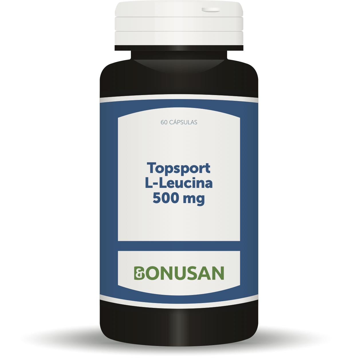Topsport L-Leucina 500 mg 60 cápsulas vegetais bónus