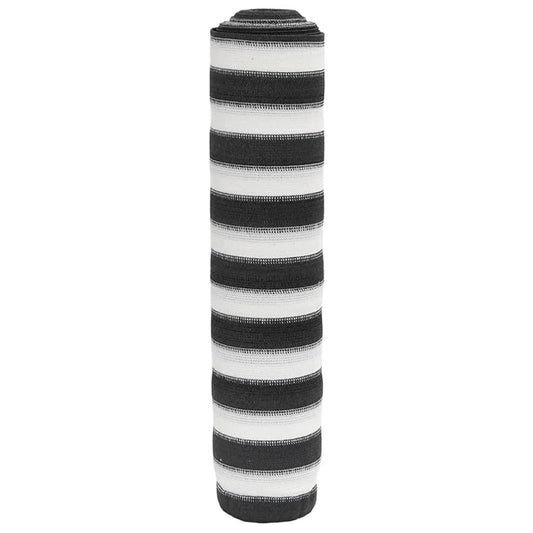 Vidaxl Red De Privacidad Hdpe Gris Antracita Y Blanco 2x50 M 75 G/m²_0